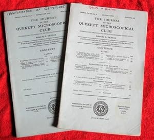 Image du vendeur pour The Journal of the Quekett Microscopical Club. Issues of Feb or August, 1953. Price is Per Issue. mis en vente par Tony Hutchinson