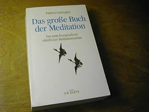 Seller image for Das grosse Buch der Meditation : das erste Kompendium smtlicher Meditationsarten for sale by Antiquariat Fuchseck