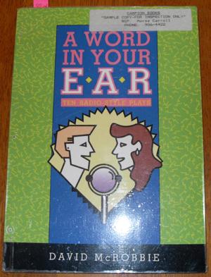 Imagen del vendedor de Word in Your Ear, A: Ten Radio-Style Plays a la venta por Reading Habit