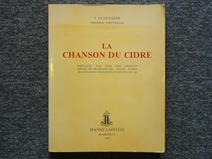 Imagen del vendedor de La Chanson Du Cidre. a la venta por Tir  Part