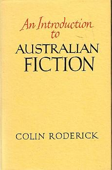 Imagen del vendedor de AN INTRODUCTION TO AUSTRALIAN FICTION. a la venta por Sainsbury's Books Pty. Ltd.