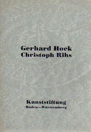 Gerhard Hock / Christoph Rihs. Mit Texten von Martin Stather. Im Garten der Kunststiftung Baden-W...