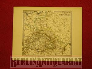 Bild des Verkufers fr Polen, Galizien, Ungarn, Kroatien, Siebenbrgen, Moldau und Walachei. Altkolorierter Kupferstich. zum Verkauf von BerlinAntiquariat, Karl-Heinz Than