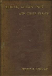 Bild des Verkufers fr Edgar Allan Poe and other essays zum Verkauf von Antipodean Books, Maps & Prints, ABAA