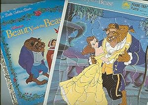 Seller image for BEAUTY AND THE BEAST / plus a BEAUTY AND THE BEAST frame tray puzzle #4175-14 for sale by ODDS & ENDS BOOKS