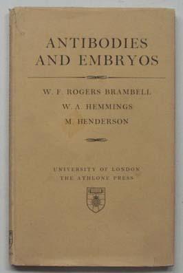 Seller image for Antibodies and embryos. for sale by Lost and Found Books