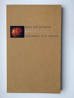 Image du vendeur pour Buch der Autoren Frhjahr 1998 mis en vente par Bildungsbuch