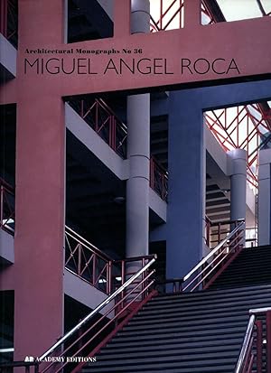 Bild des Verkufers fr Miguel Angel Roca; Architectural Monographs No. 36 zum Verkauf von Little Stour Books PBFA Member