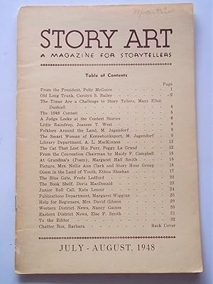 Immagine del venditore per Story Art (July-August 1948) A Magazine for Storytellers venduto da Bloomsbury Books