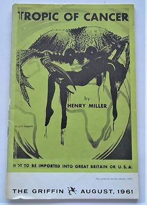 Imagen del vendedor de The Griffin (August 1961 Vol. 10 No. 9) a la venta por Bloomsbury Books