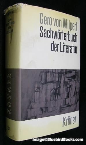 Seller image for Sachworterbuch Der Literatur for sale by Bluebird Books (RMABA, IOBA)