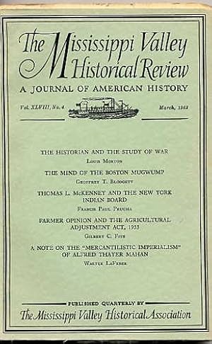 Imagen del vendedor de The Mississippi Valley Historical Review. a Journal of American History. March 1962. a la venta por Quinn & Davis Booksellers