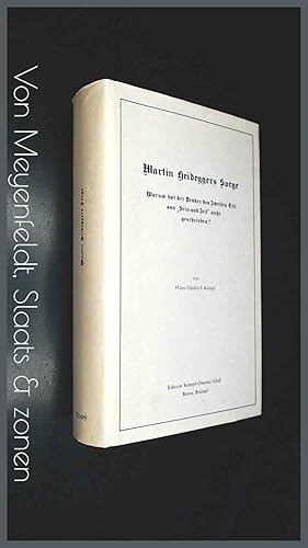 Martin Heideggers sorge - Warum hat der denker den zweiten teil von Sein und Zeit nicht geschrieben