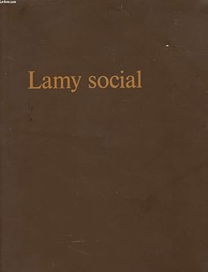 Seller image for LAMY SOCIAL - LEGISLATION DU TRAVAIL - SECURITE SOCIALE for sale by Le-Livre