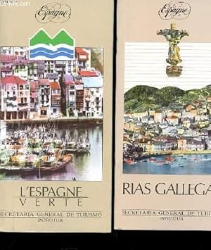 Imagen del vendedor de LOT DE 2 BROCHURES - ESPAGNE - L'ESPAGE VERTE ET RIAS GALLEGAS a la venta por Le-Livre