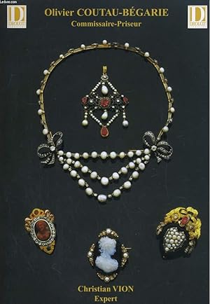 Immagine del venditore per CATALOGUE DE VENTE DE BIJOUX DROUOT. VENTE DU VENDREDI 29 MARS 2002 - SALLE N3 venduto da Le-Livre