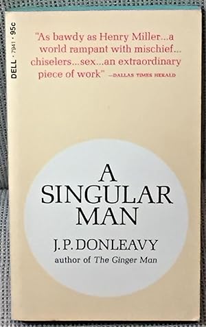 Imagen del vendedor de A Singular Man a la venta por My Book Heaven