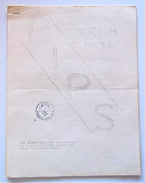 Seller image for PIPS (No. 46 March 1963): The Official Voice of the Magical Youths International (MYI) Magic Newsletter Magazine for sale by Bloomsbury Books