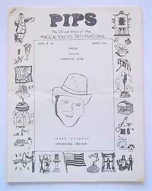 Seller image for PIPS (No. 51 August 1963): The Official Voice of the Magical Youths International (MYI) Magic Newsletter Magazine for sale by Bloomsbury Books