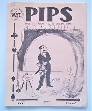 Imagen del vendedor de PIPS (No. 62 July 1964): The Official Voice of the Magical Youths International (MYI) Magic Newsletter Magazine a la venta por Bloomsbury Books