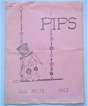 Seller image for PIPS (No. 72 May 1965): The Official Voice of the Magical Youths International (MYI) Magic Newsletter Magazine for sale by Bloomsbury Books