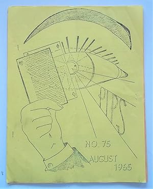Image du vendeur pour PIPS (No. 75 August 1965): The Official Voice of the Magical Youths International (MYI) Magic Newsletter Magazine mis en vente par Bloomsbury Books