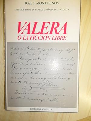 Imagen del vendedor de Valera o La Ficcon Libre a la venta por Clement Burston Books