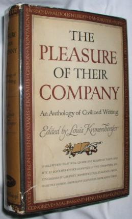 The Pleasure of Their Company: An Anthology of Civilized Writing