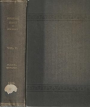 Immagine del venditore per The Glacial Geology of New Jersey. Vol. 5 of the final report of the State Geologist venduto da Tinakori Books