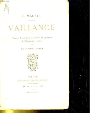 Seller image for Vaillance for sale by Le-Livre