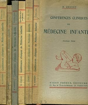 Bild des Verkufers fr Confrences cliniques de mdecine infantile. en 6 tomes zum Verkauf von Le-Livre