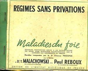 Seller image for rgimes sans privations, maladies du foie for sale by Le-Livre