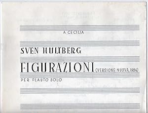 Figurazioni per Flauto Solo - versione nuova, 1984 [SCORE]