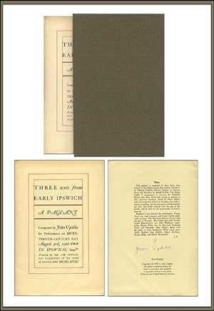 Image du vendeur pour Three Texts From Early Ipswich mis en vente par Parrish Books