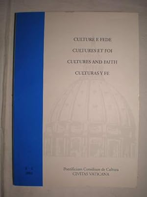 Image du vendeur pour Culture e fede. Cultures et foi. Cultures and Faith. Culturas y fe. N 2 - 2002 - Plenaria 2002 mis en vente par Librera Antonio Azorn