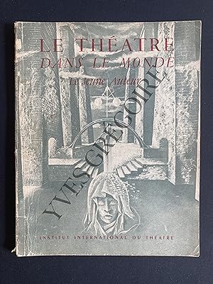 LE THEATRE DANS LE MONDE VOLUME 1 N°3 LE JEUNE AUTEUR