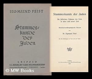 Imagen del vendedor de Stammeskunde Der Juden; Die Judischen Stamme Der Erde in Alter Und Neuer Zeit, Historisch-Anthropologische Skizzen a la venta por MW Books