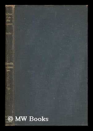 Seller image for The Text of the Old Testament / by E. Naville for sale by MW Books