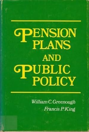 Image du vendeur pour Pension Plans and Public Policy mis en vente par Works on Paper
