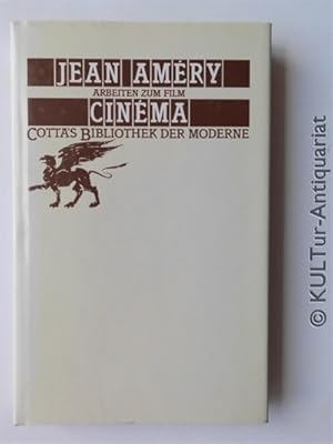 Cinema Arbeiten zum Film. Cotta s Bibliothek der Moderne.