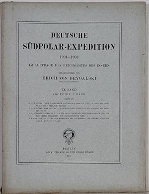 Deutsche Südpolar-Expedition 1901-1903. Band 9, Heft 4 (Zoologie I. Band).