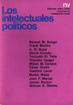 Imagen del vendedor de Los intelectuales polticos a la venta por Federico Burki