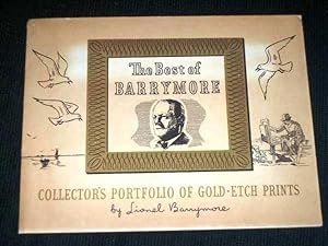 Collector's Portfolio of Gold-Etch Prints ("The Best of Barrymore")