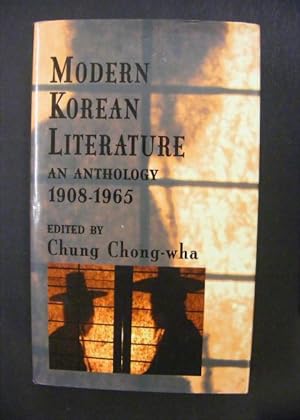 Modern Korean Literature An Anthology 1908 - 1965