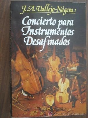 Seller image for CONCIERTO PARA INSTRUMENTOS DESAFINADOS for sale by Librera Maestro Gozalbo