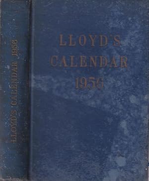 Seller image for LLOYD'S CALENDAR 1956 for sale by Jean-Louis Boglio Maritime Books