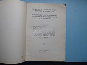 Contribution à L'Histoire du Développement des Mélastomatacées. Enumération des Plantes Phanéroga...