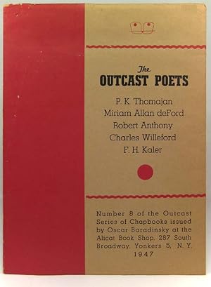 Seller image for The Outcast Poets. Number 8 of the Outcast Series of Chapbooks for sale by Lorne Bair Rare Books, ABAA
