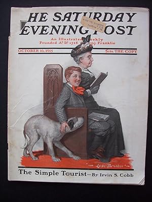 Seller image for THE SATURDAY EVENING POST - October 16, 1915 for sale by The Book Scot