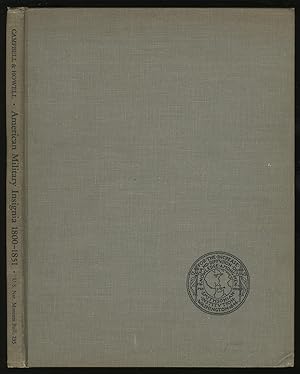 Image du vendeur pour American Military Insignia 1800-1851 mis en vente par Between the Covers-Rare Books, Inc. ABAA
